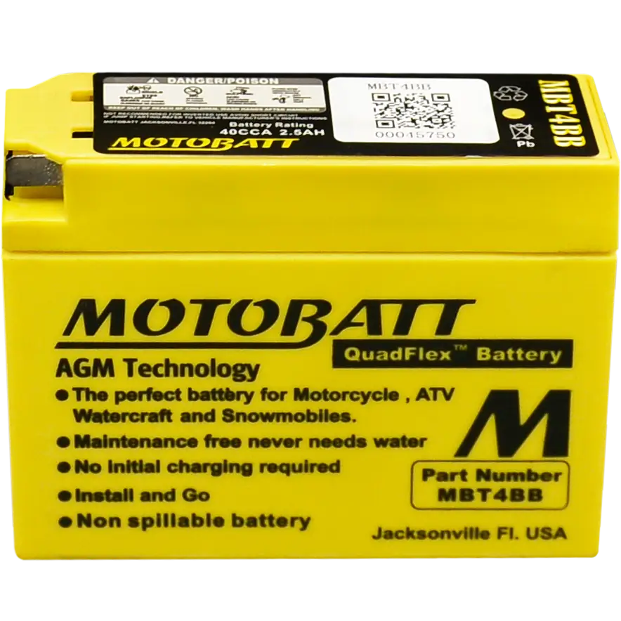 Battery Mbt4bb Sealed Factory Activated