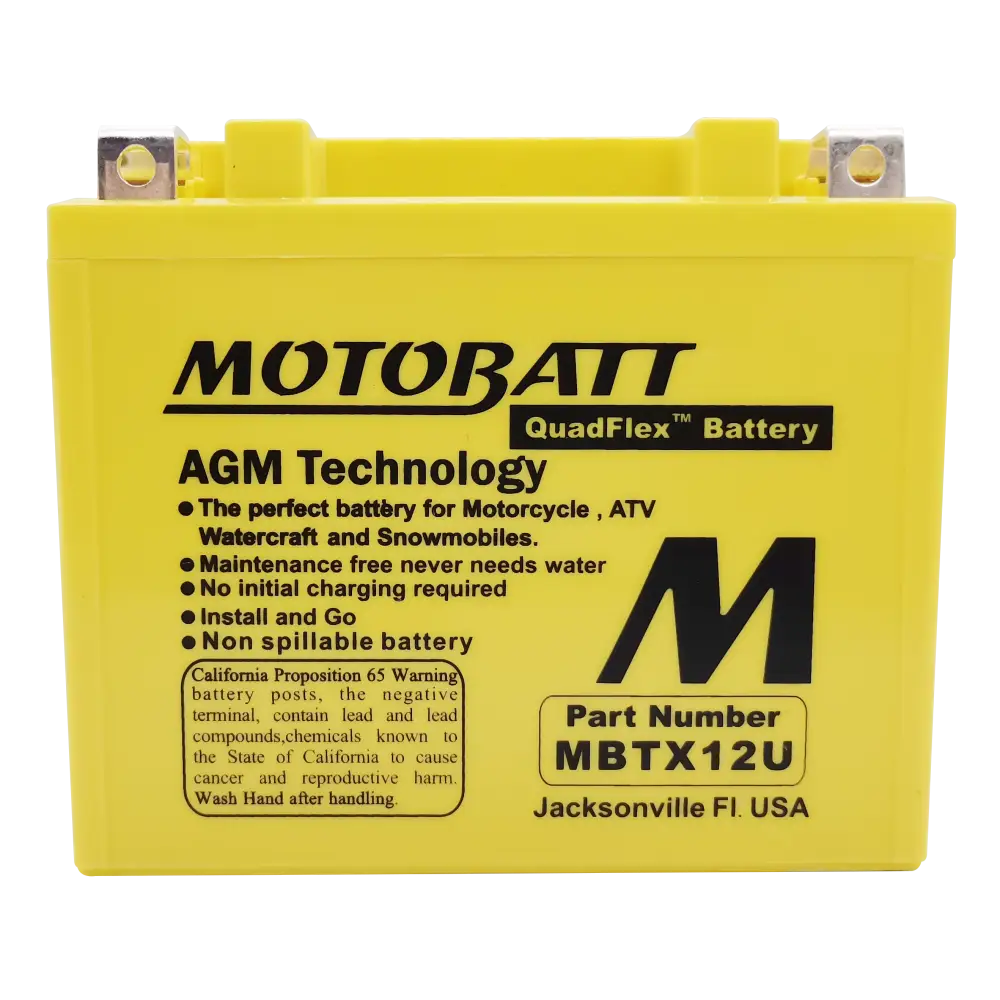 Battery Mbtx12u Sealed Factory Activated