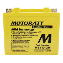 Battery Mbtx12u Sealed Factory Activated