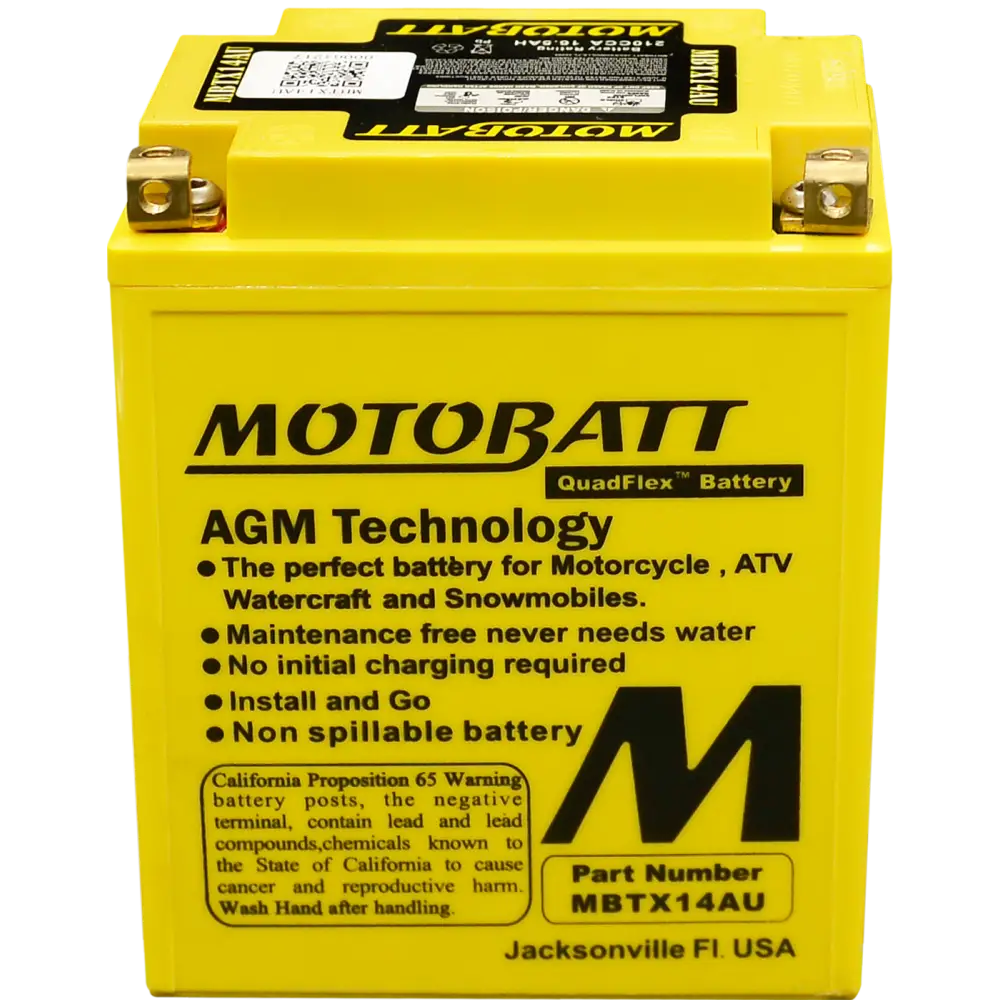 Battery Mbtx14au Sealed Factory Activated