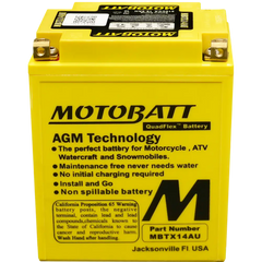 Battery Mbtx14au Sealed Factory Activated