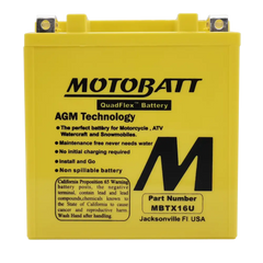 Battery Mbtx16u Sealed Factory Activated