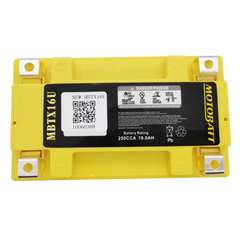 Battery Mbtx16u Sealed Factory Activated