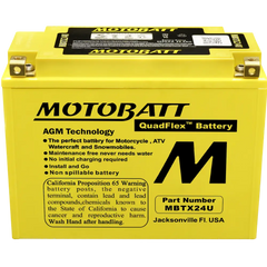 Battery Mbtx24u Sealed Factory Activated
