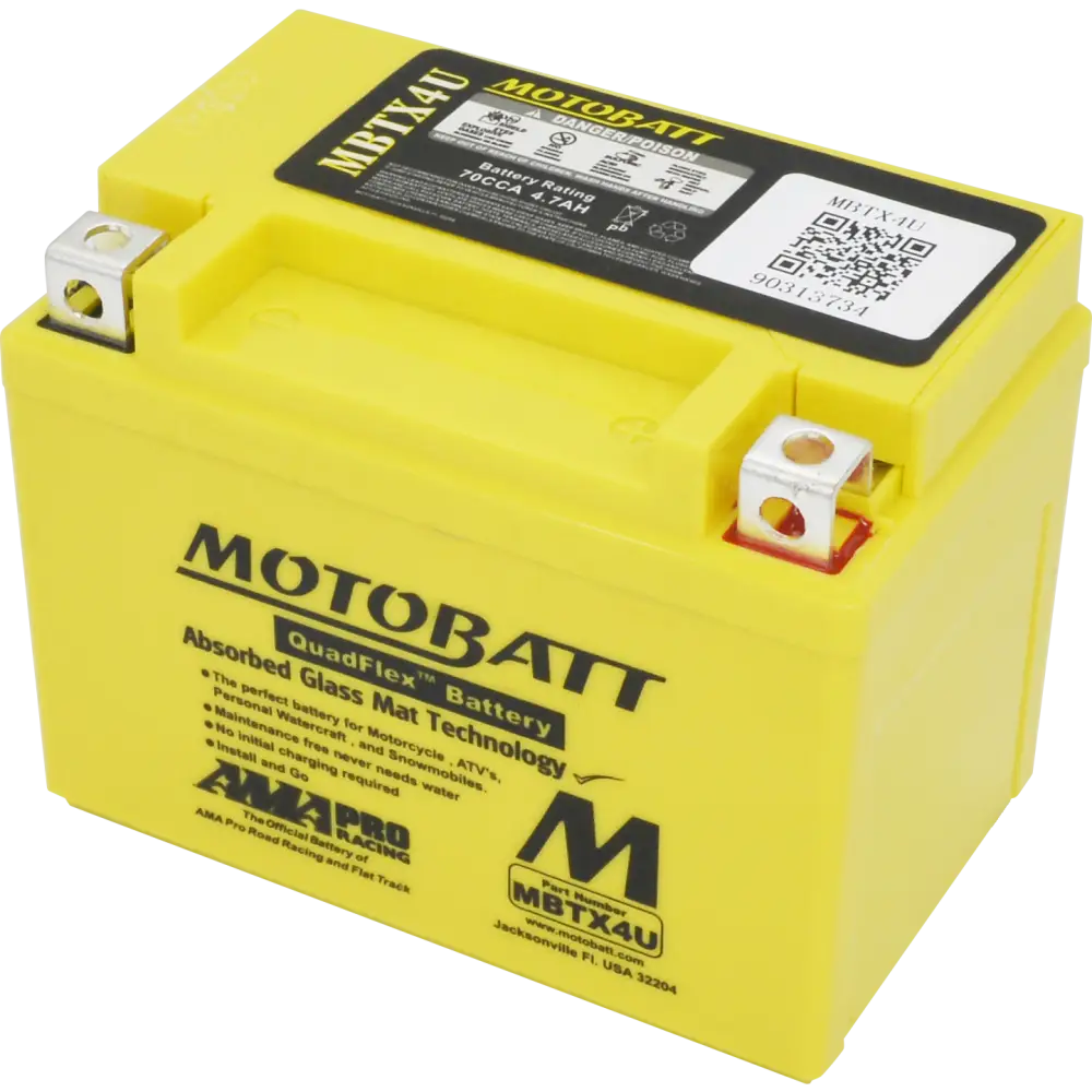 Battery Mbtx4u Sealed Factory Activated