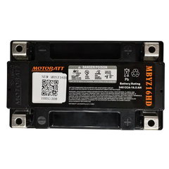 Battery Mbyz16hd Sealed Factory Activated