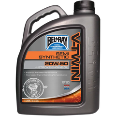 BEL-RAY V-Twin Semi-Synthetic Oil - 20W-50 - 4L 96910-BT4