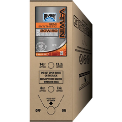 BEL-RAY V-Twin Semi-Synthetic Oil - 20W-50 - 6 U.S. gal. - Bag-In-Box 301389150033