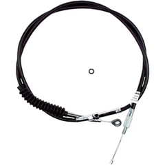 Black Vinyl Clutch Lw Cable
