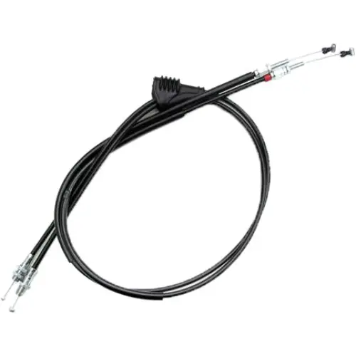 Black Vinyl Throttle Push Pull Cable Set