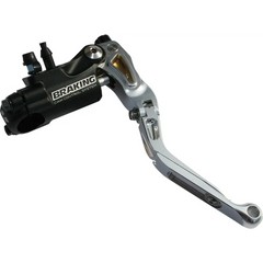 Brake Master Cylinder 19mm Lever Silver