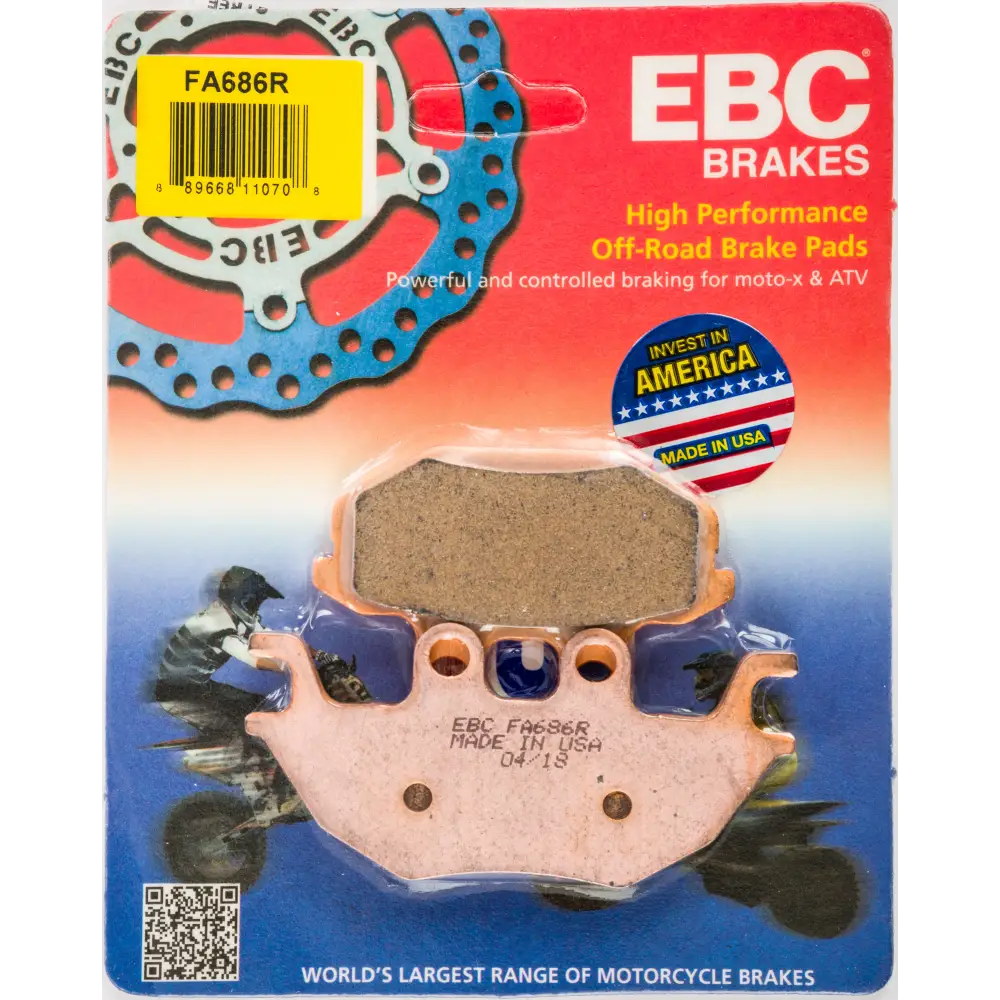 Brake Pad Fa686r Sintered R Series
