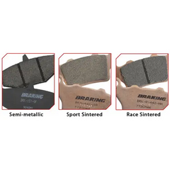 Brake Pad Set Semi Metallic