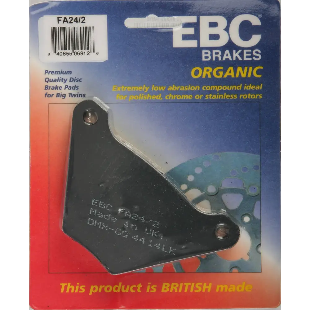 Brake Pads Fa24/2 Organic