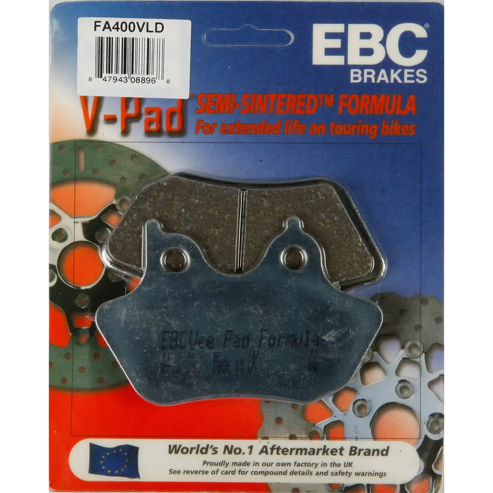Brake Pads Fa400vld V Series Chrome