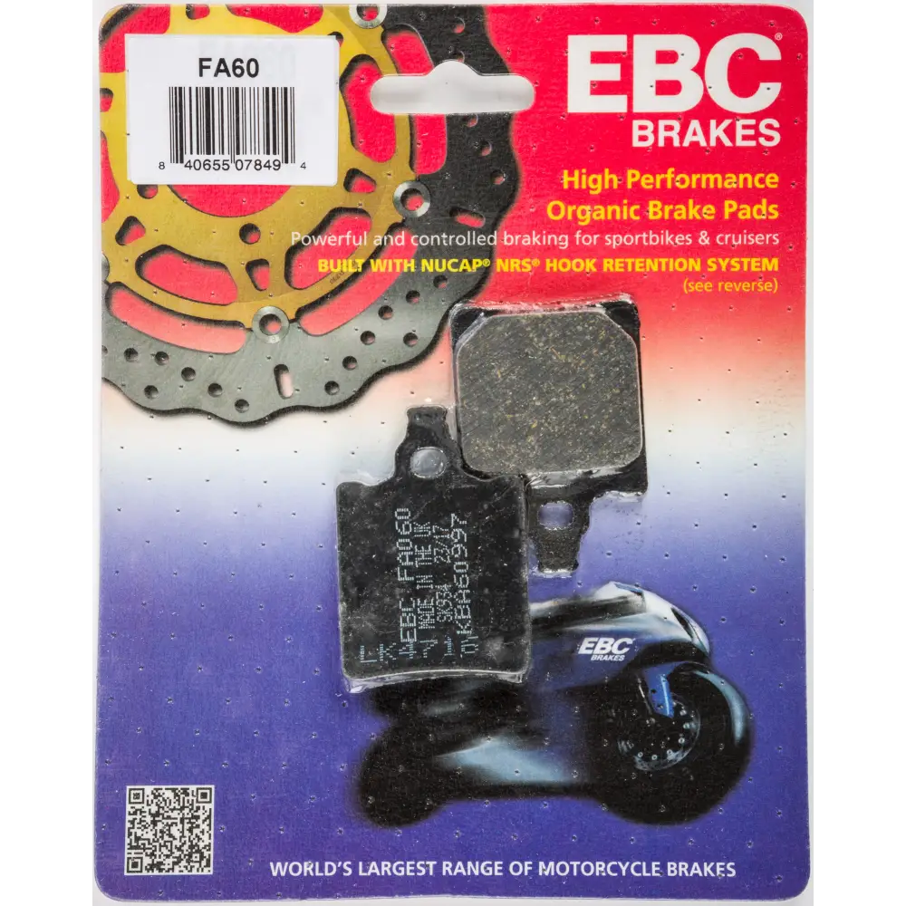 Brake Pads Fa60 Organic