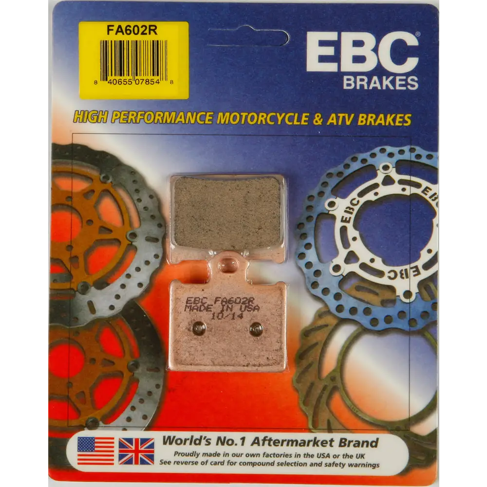 Brake Pads Fa602r Sintered R Series