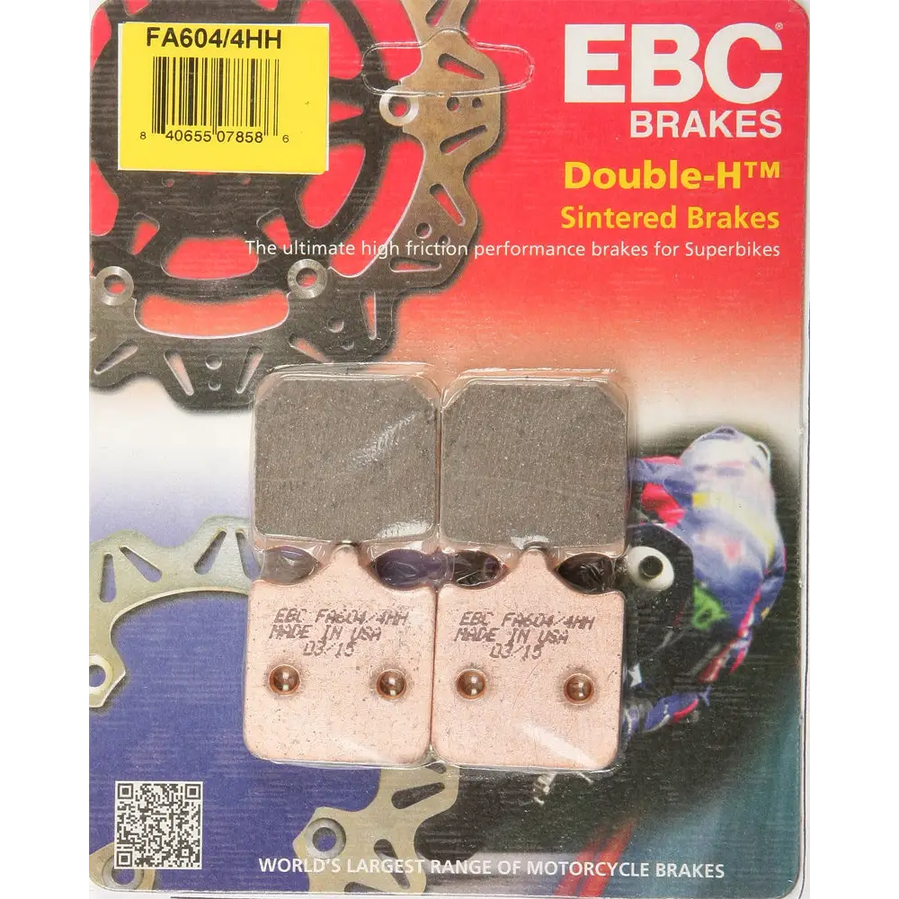 Brake Pads Fa604/4hh Double H Sintered