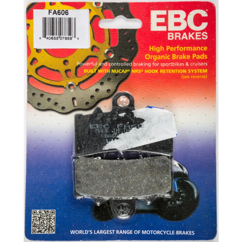 Brake Pads Fa606 Organic
