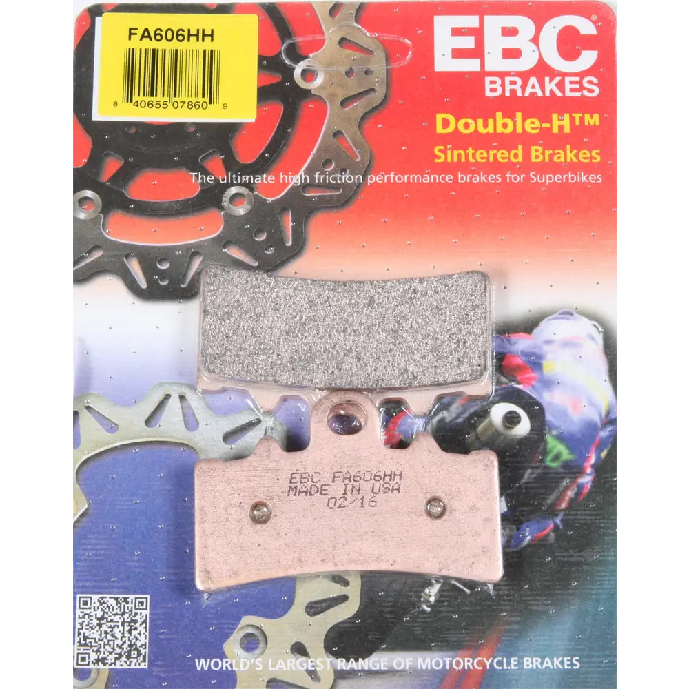 Brake Pads Fa606hh Double H Sintered