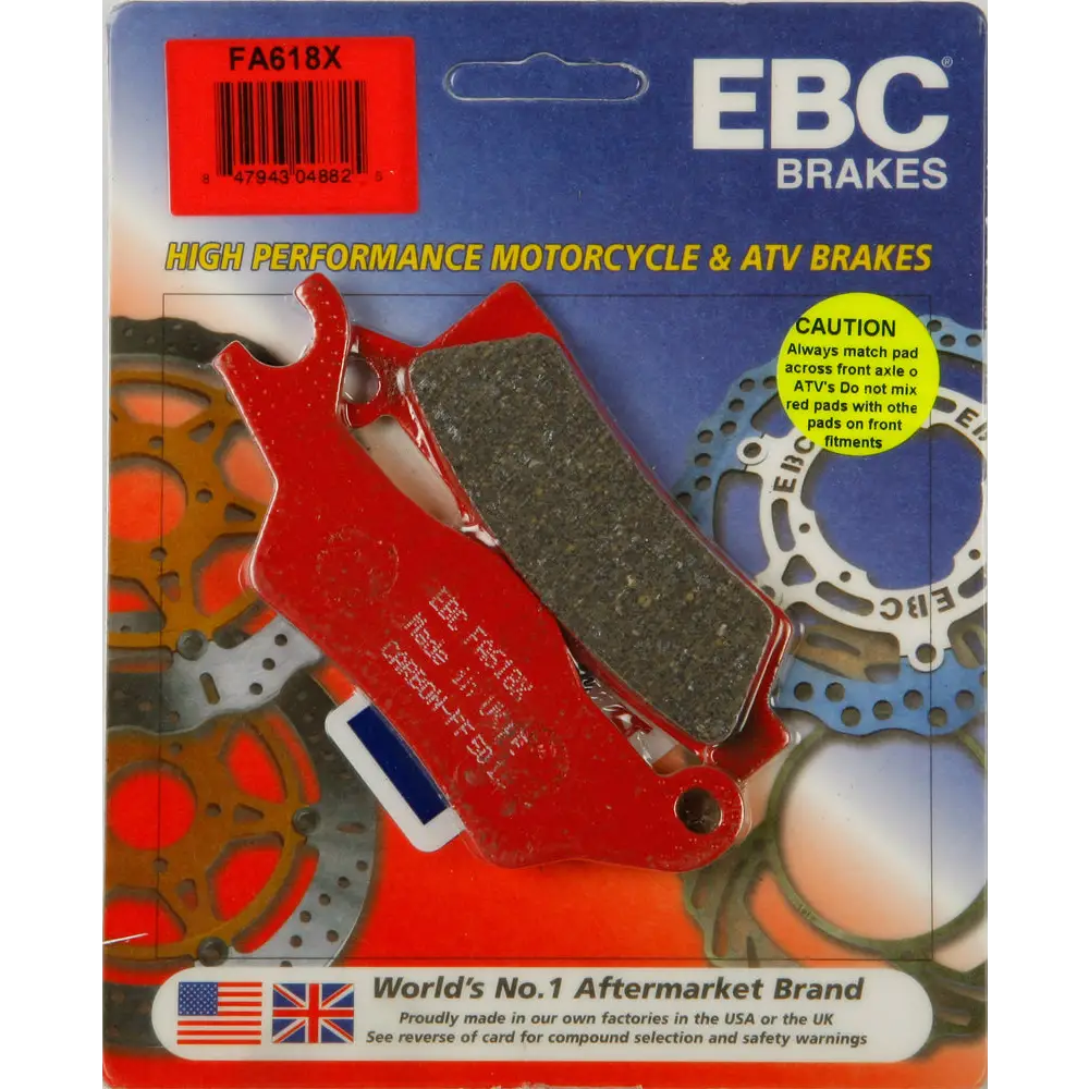 Brake Pads Fa618x Carbon X Series