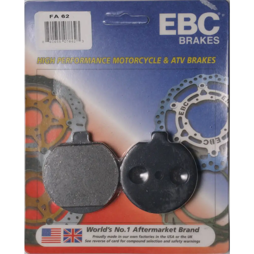Brake Pads Fa62 Organic