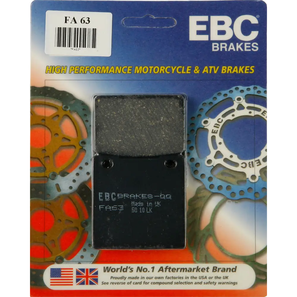 Brake Pads Fa63 Organic