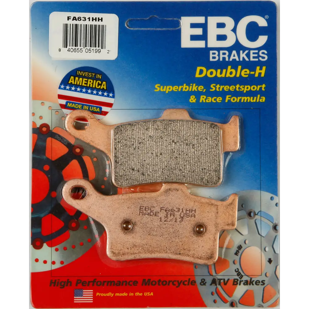 Brake Pads Fa631hh Double H Sintered