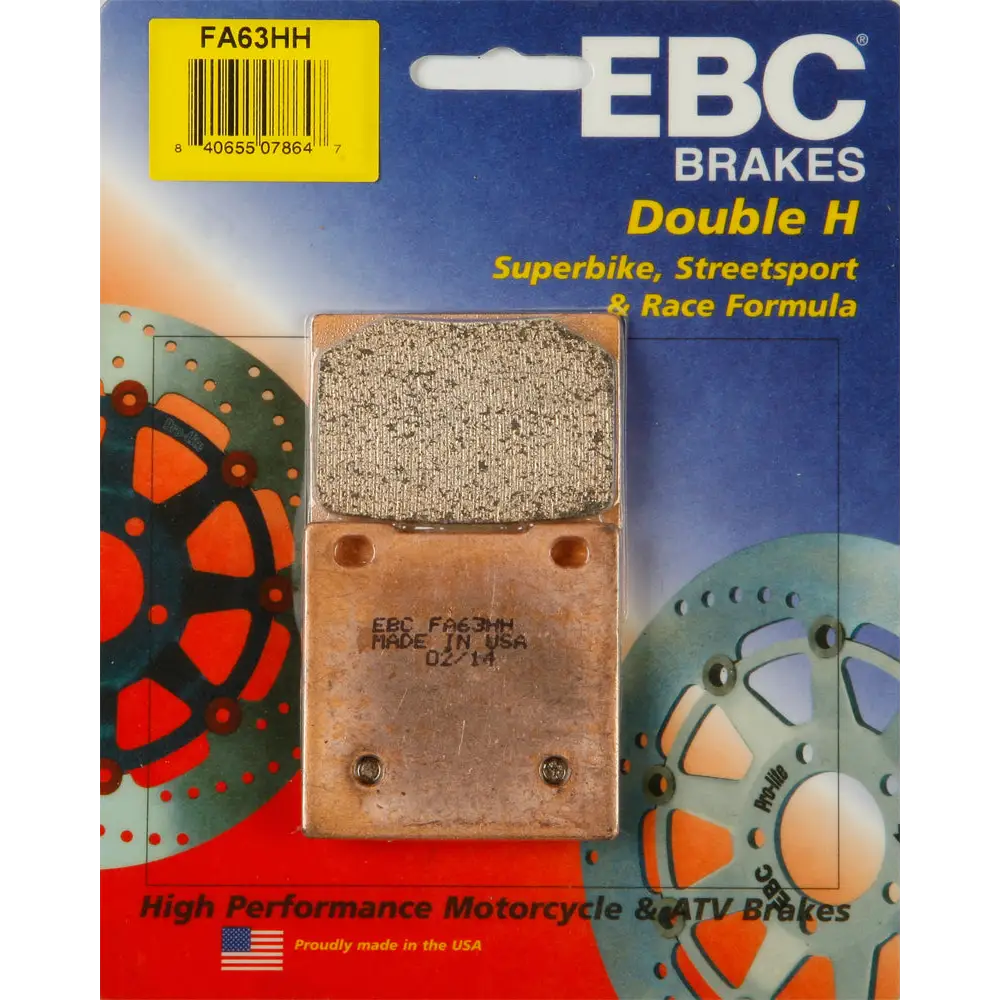 Brake Pads Fa63hh Double H Sintered