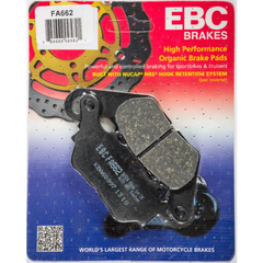 Brake Pads Fa662 Organic