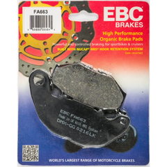 Brake Pads Fa663 Organic