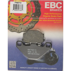 Brake Pads Fa67/3 Organic