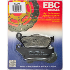 Brake Pads Fa671 Organic