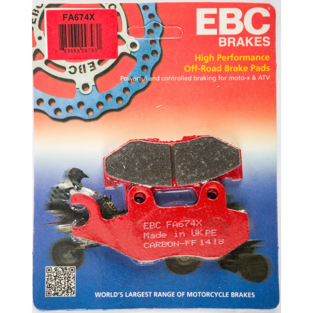 Brake Pads Fa674x Carbon X Series