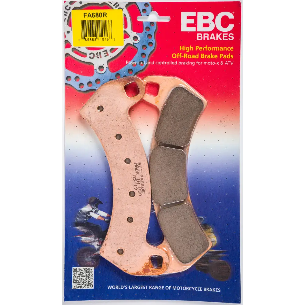 Brake Pads Fa680r Sintered R Series