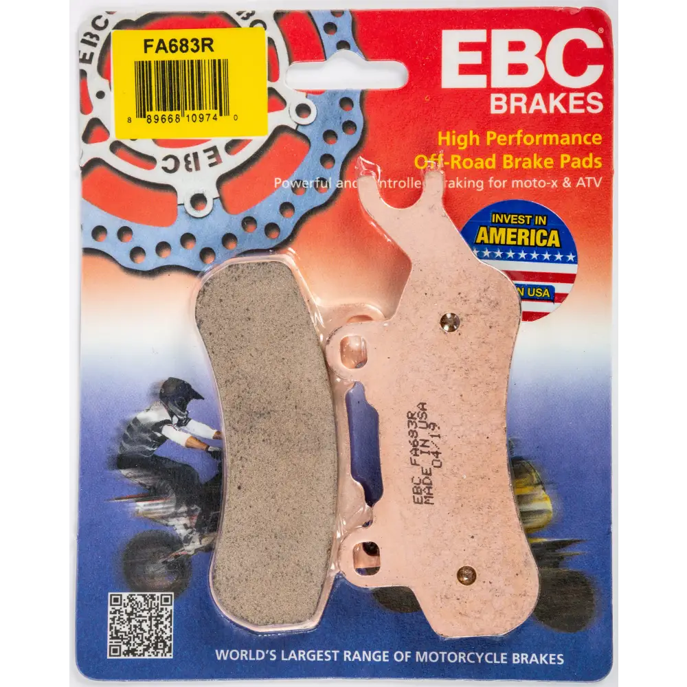 Brake Pads Fa683r Sintered R Series