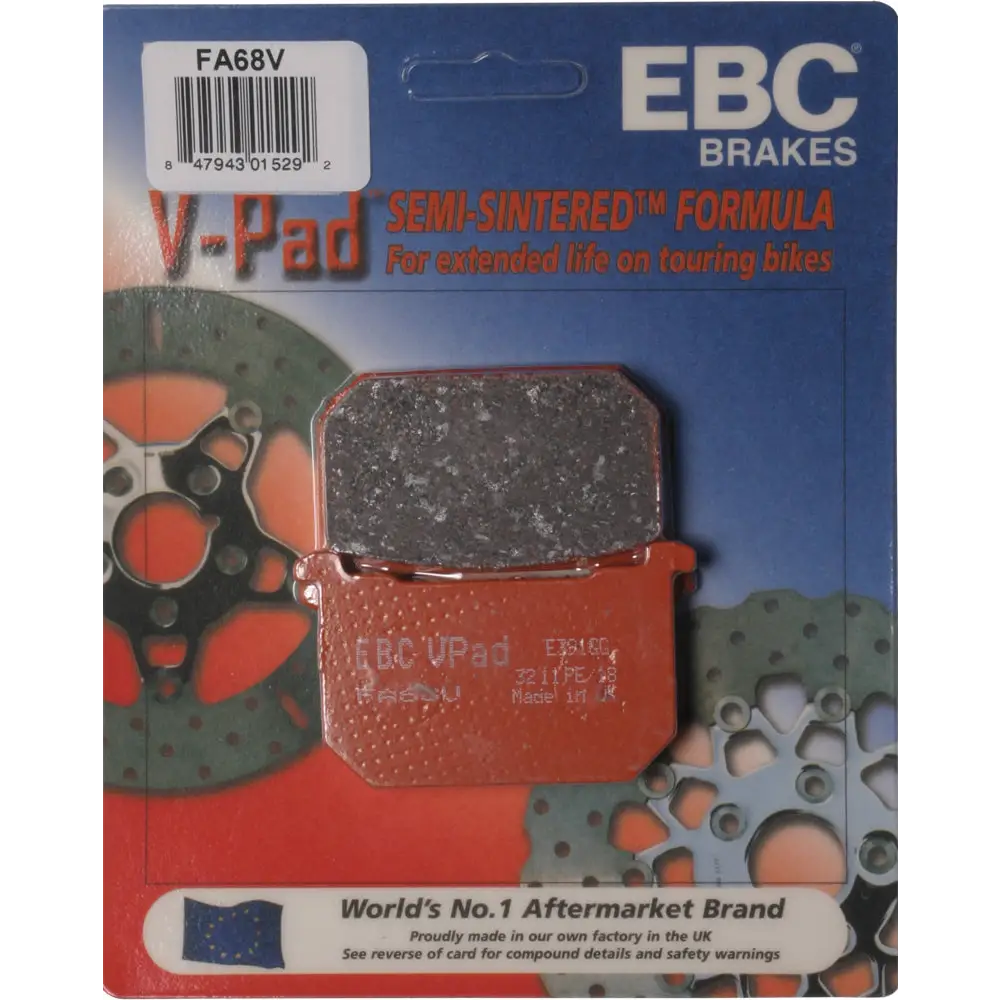 Brake Pads Fa68v Semi Sintered V Series