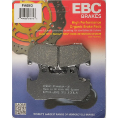 Brake Pads Fa69/3 Organic