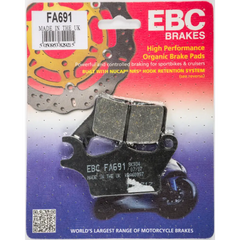 Brake Pads Fa691 Organic