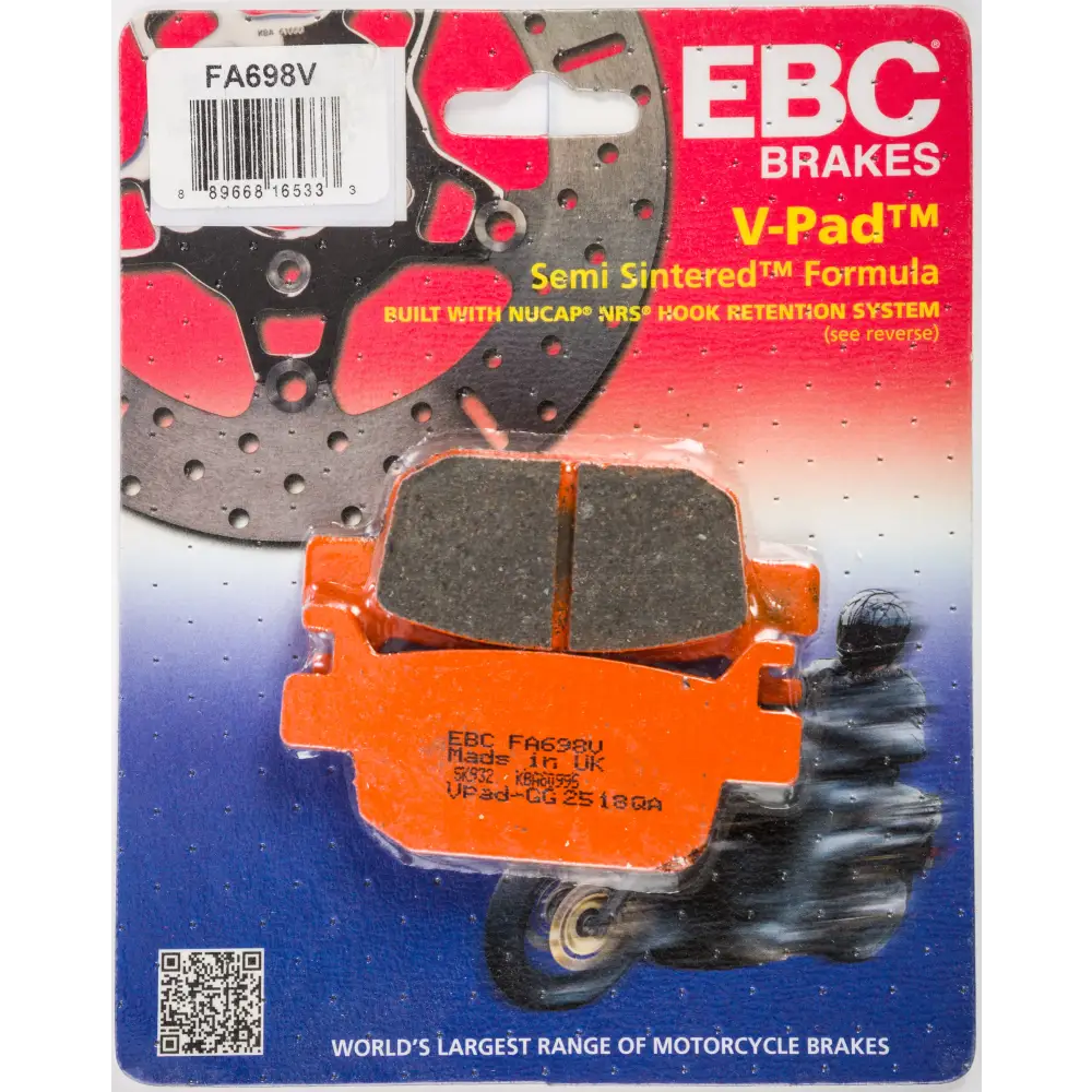 Brake Pads Fa698v Semi Sintered V Series