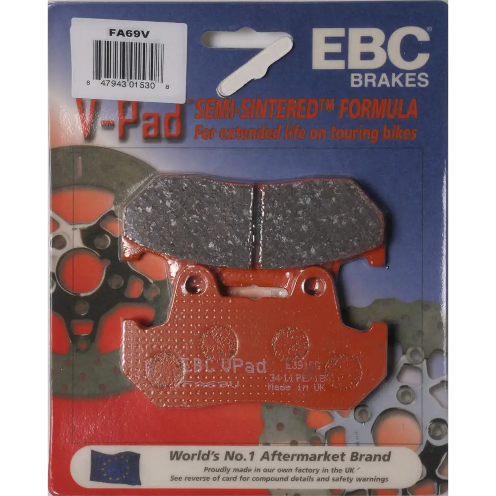 Brake Pads Fa69v Semi Sintered V Series
