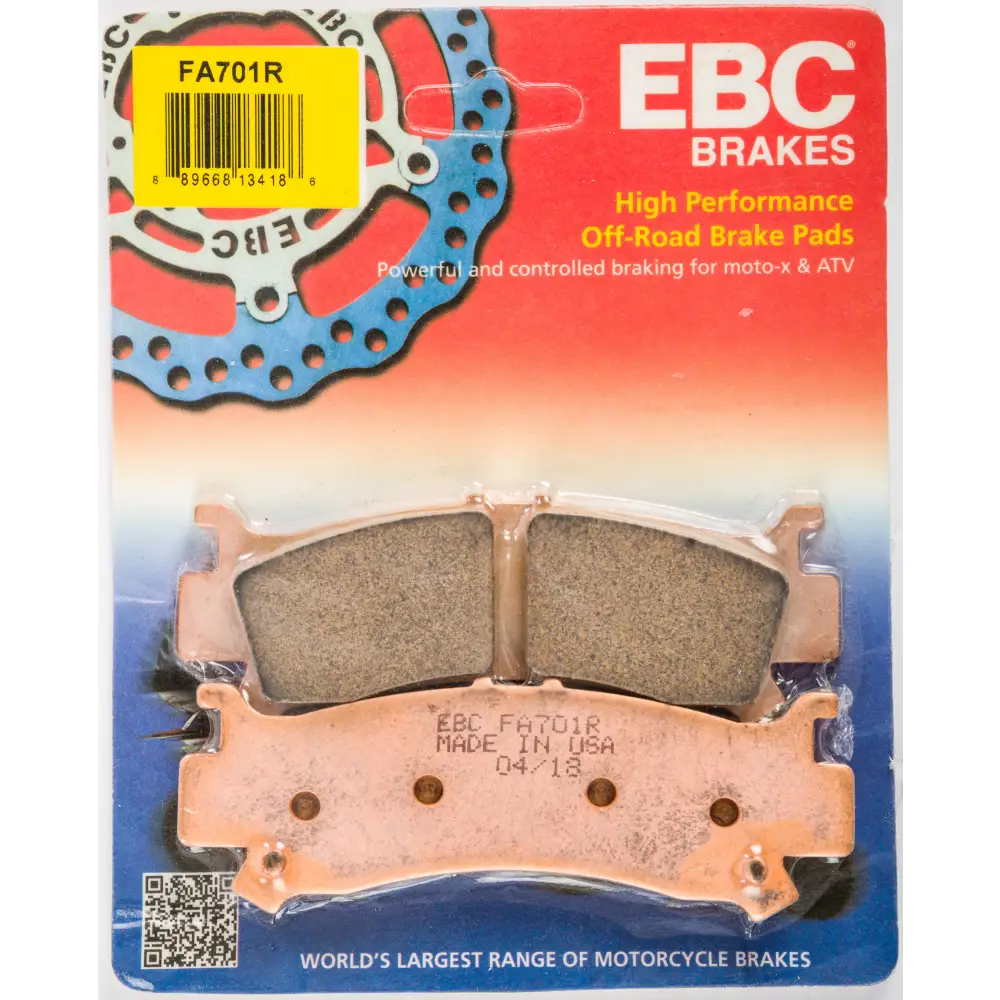 Brake Pads Fa701r Sintered R Series