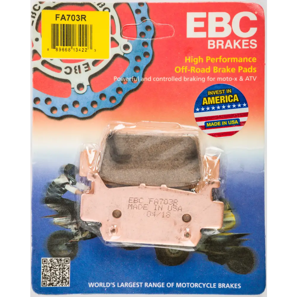 Brake Pads Fa703r Sintered R Series