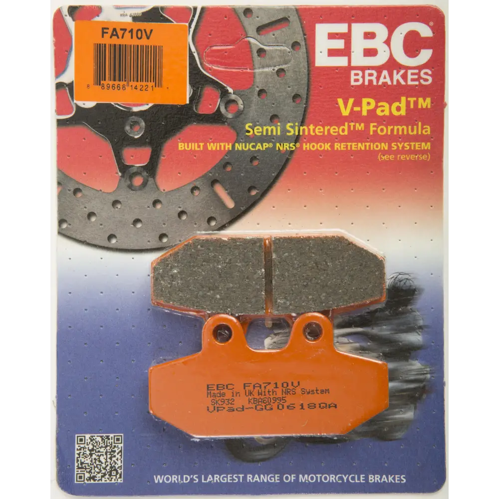 Brake Pads Fa710v Semi Sintered V Series