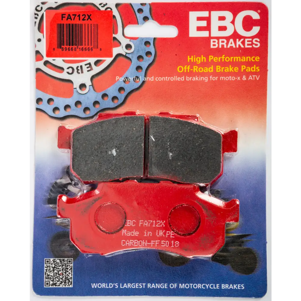 Brake Pads Fa712x Carbon X Series
