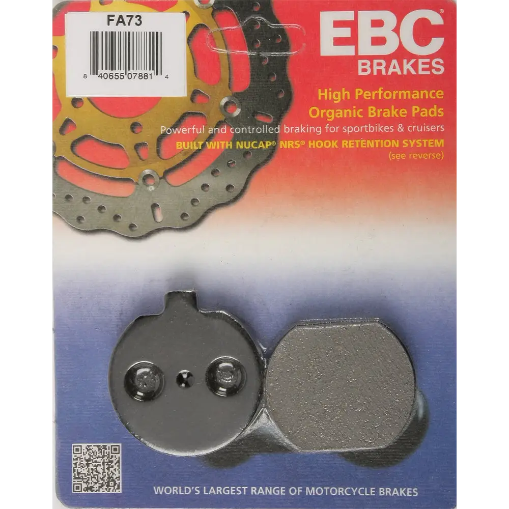Brake Pads Fa73 Organic