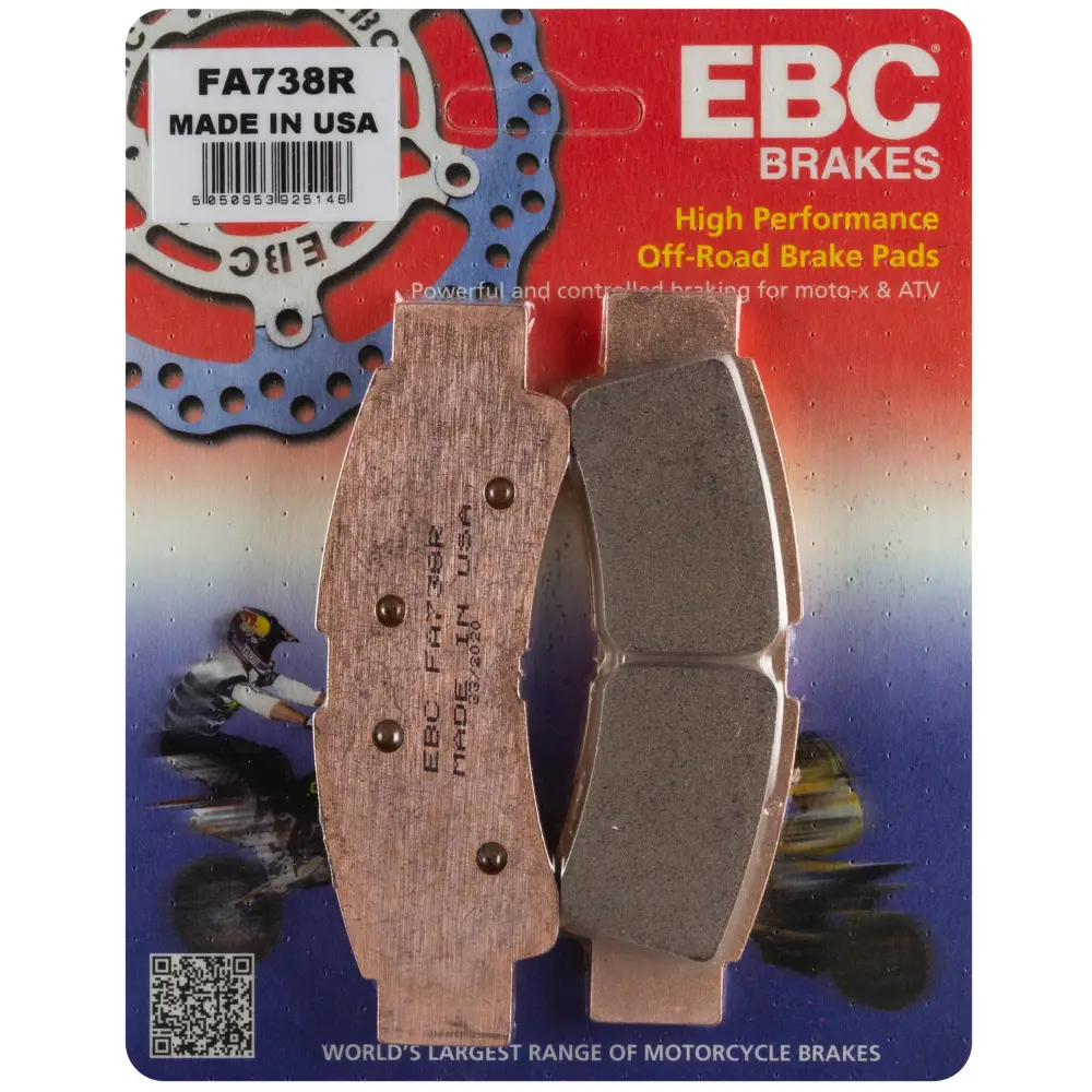 Brake Pads Fa738r Sintered R Series
