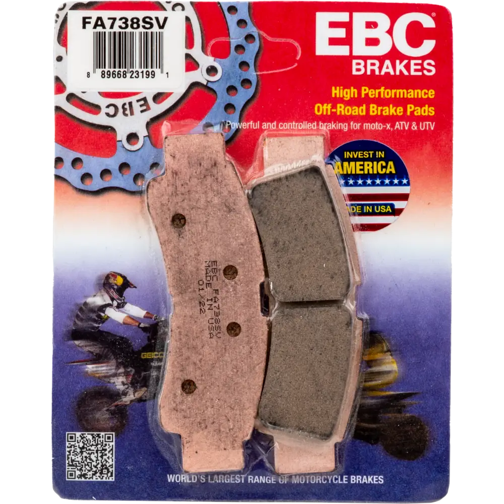 Brake Pads Fa738sv Severe Duty Sv Series