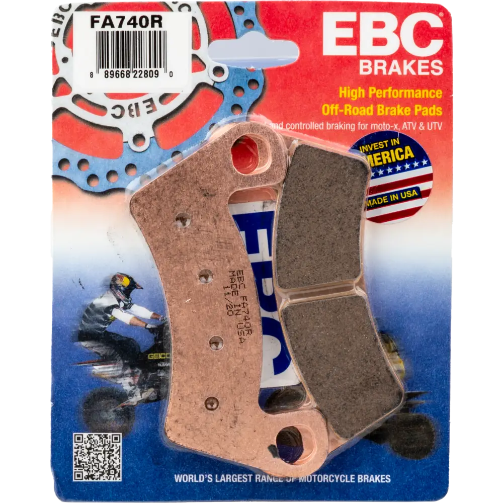 Brake Pads Fa740r Sintered R Series