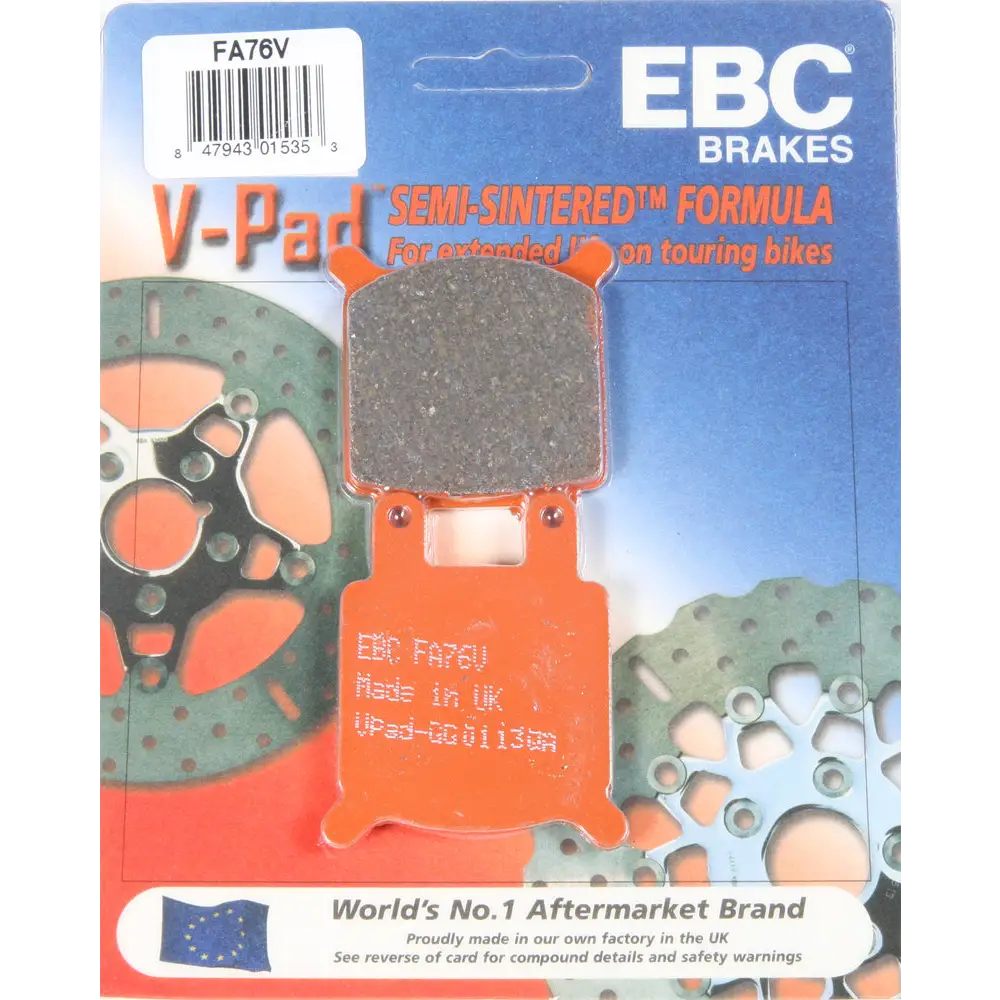 Brake Pads Fa76v Semi Sintered V Series